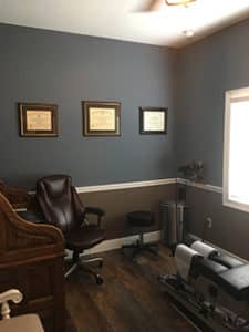 Image of Nicely Decorated Patient Room at Leading Riverview Chiropractor Office