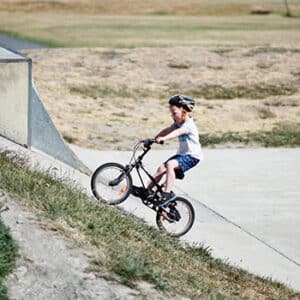 Riverview Boy Riding Bicycle After Visiting Brandon Pediatric Chiropractor