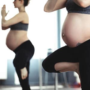 Riverview Woman Exercising at Brandon Gym After Visiting Pregnancy Chiropractor