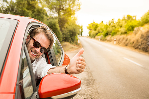 Riverview Resident Happily Driving To Chiropractor Servicing Him For Motor Vehicle Accident Injuries