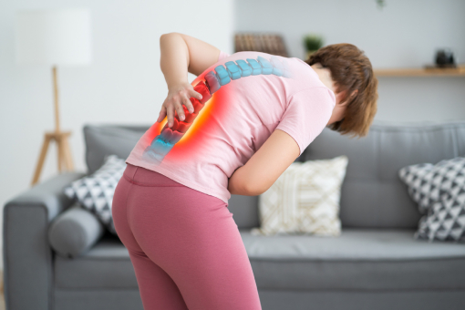 Lady Feeling Pain in His Lower Back In Need of Riverview FL Chiropractor Experienced in Disc Injuries